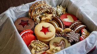 Cookies Box 🎁 12 Types of COOKIES 🍪 from one dough!