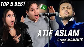 Waleska & Efra react to Atif Aslam Best Live Moments