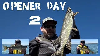 Fishing Lake Newell Alberta for Pike and Walleye!