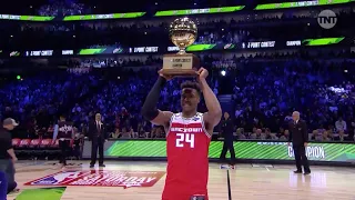 Buddy Hield Wins NBA 3-Point Contest, Hits Last Shot to Become Champion at All-Star Weekend