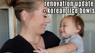Baby T bedroom renovation update+ korean rice bowl recipe- Day In The Life Mom of 6