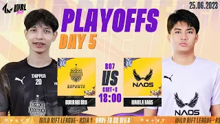 [EN] NAOS vs BRU - PLAYOFFS STAGE DAY 5 WRL ASIA 2023 (BO7)