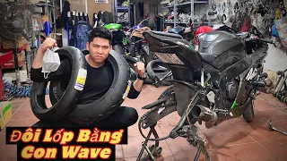 Cặp Lốp Đắt Nhất Tới Từng Thay Cho ZX10R Có Giá Bao Nhiêu? | Tới Tài Tử