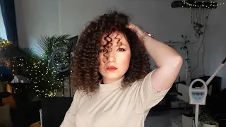 Curly,  афрокудри, кудри, накрутка на плойку curling iron ASMR