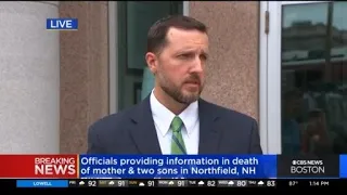 New Hampshire AG provides details on deaths of mother, two young sons in Northfield