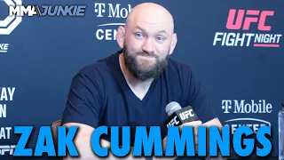 Zak Cummings Details 'Dark Times' During Long Layoff Before Return | UFC on ESPN 44