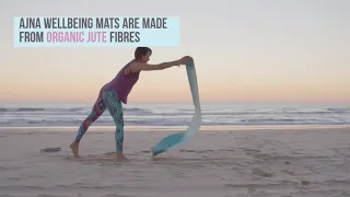 Ajna Wellbeing- Eco Jute Yoga Mat