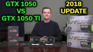 GTX 1050 vs GTX 1050 TI - 2018 UPDATE
