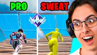 Guess the Fortnite Pro vs UNREAL Sweat! (HARD)