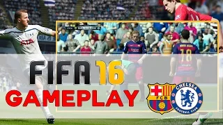 [TTB] FIFA 16 Gameplay - Barcelona vs Chelsea - PES Comparison & More!