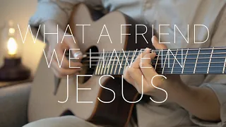 What a Friend We Have in Jesus - Guitar Instrumental Cover with Lyrics
