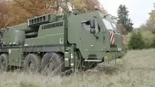 Liebherr - G-BKF armoured rescue crane