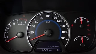 Hyundai i10 1.25 MPI 87 KM - acceleration 0-160 km/h