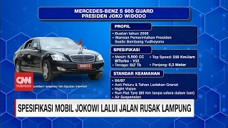 Spesifikasi Mobil Jokowi Lalui Jalan Rusak Lampung
