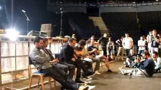 Linkin Park LPU Summit Hamburg Chester and Brad playing the Messenger Live Acoustic