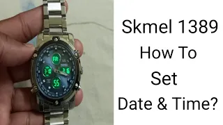 Skmei 1389 watch time setting in Bangla1080p