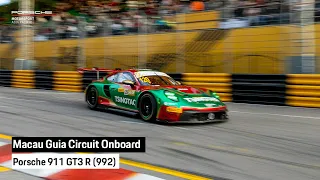 Macau Guia Circuit onboard - Porsche 911 GT3 R (992)