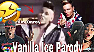 BEST PARODY EVER!!! JIM CARREY DOES VANILLA ICE (REACTION)