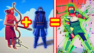 FUSION OF ARTEMIS + SENSEI | TABS - Totally Accurate Battle Simulator