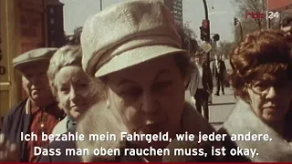 rbb: Rauchverbot in BVG-Bussen (1974)