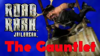 Road Rash: Jailbreak (2000) - THE GAUNTLET, play as Brick (DeSades)