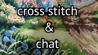 Cross Stitch and chat with me