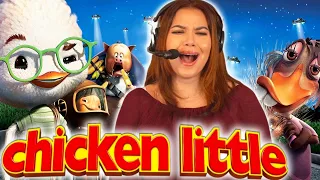 ACTRESS REACTS to CHICKEN LITTLE (2005) FIRST TIME WATCHING *THE SKY IS FALLING!*