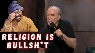 first time reaction George carlin --- "religion is bullsh*t"