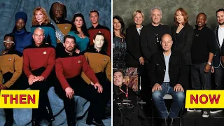 STAR TREK: The Next Generation Cast Then and Now (1987 vs 2023)