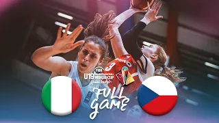 Italy v Czech Republic | Full Basketball Game | FIBA U19 Women's Basketball World Cup 2023