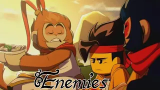 Lego Monkie kid 《Enemies - The score》AMV