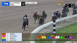 Gulfstream Park Carrera 12 - 17 de Julio 2021