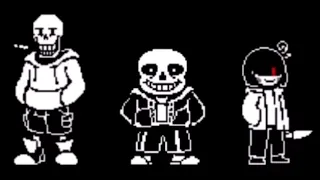 Undertale AU Bad Time Trio Theme-Triple The Threat