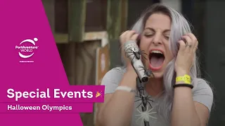 Halloween Olympics en PortAventura Park | Itarte Vlogs - Swan The Voice -   Gorgeous Movies