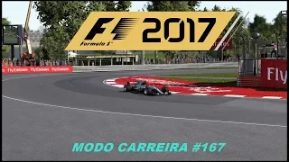 F1 2017 MODO CARREIRA #167 (CANADÁ):SÓ LAMENTO PELO LEWIS