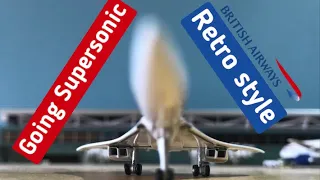 Going Supersonic! 1/400 GeminiJets  BA Concorde review!