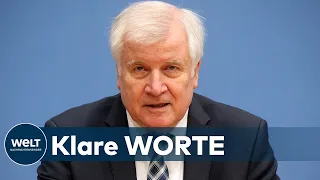 SEEHOFERS DÜSTERE PROGNOSE: "Wir müssen jeder Zeit mit einem Anschlag rechnen" | WELT Dokument