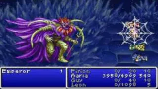Final Fantasy II Advance Maria Solo Challenge - Emperor Final Boss [Reuploaded]