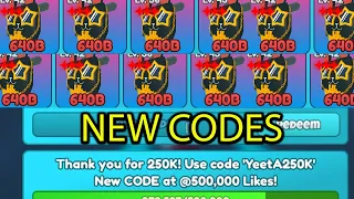 *NEW* UPDATED FREE UNIQUE CODES AND MORE ( Yeet A Friend)