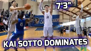 7'3" Kai Sotto Averages 27 PTS, 11 REBS, & 4 BLKS In Three MLK Weekend Games! Best Big In Nation!? 🔥
