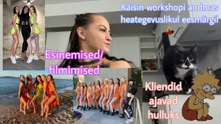 Vlog 44 I Free Flow kontsert, esinemised/filmimised, ebaviisakad kliendid, natuke heategevust jpm