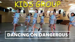 SEAN PAUL,SOFIA REYES, IMANBECK DANCING ON DANGEROUS DANCE CHOREOGRAPHY BY ILANA. KIDS HIP HOP CLASS