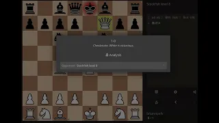 How To Win Lichess Level 8 with just 4 moves
