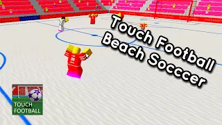 Trying the New Beach Soccer Mode | Roblox Touch Football