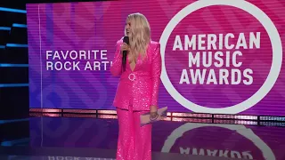 Meghan Trainor Presents Favorite Rock Artist | AMAs 2022