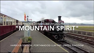 Riding the Ffestiniog & Welsh Highland Railways: "Mountain Spirit", Porthmadog to Blaenau Ffestiniog