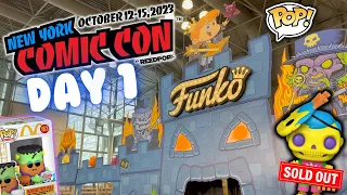 Funko NYCC 2023 DAY 1 | Funko Pop Hunting at New York Comic Con 2023 Funko Booth