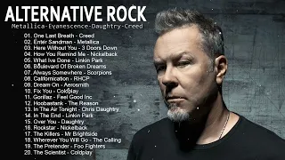 Metallica, Linkin Park, GreenDay, Nickelback - All Time Favorite Alternative Rock Songs 80s 90s