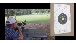 Shooting a Winchester M1 Garand WW2 at 100 Yards