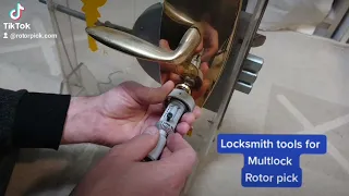 Original tools for Multlock Rotor pick
